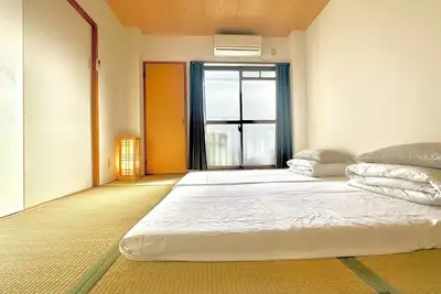 Image de Along the airport line, nearest station 2 min. Twin Japanese-style room with kitchen, bathroom and washing machine [ 303].