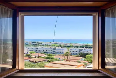 Image de Maison de vacances 'Vista Mare Charme' avec vue sur la mer, Wi-Fi et climatisation