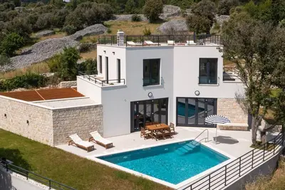 Image de Luxury Villa Soleia Skrip - Private Pool, BraÄŤ