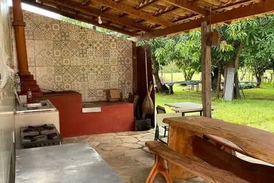 Image de Farm in Pirenópolis-Go, with large green area, leisure area, swimming pool, field.