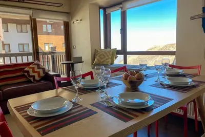 Image de Hom I Edif. El Plomo Acogedor Depto en Valle Nevado 6pax