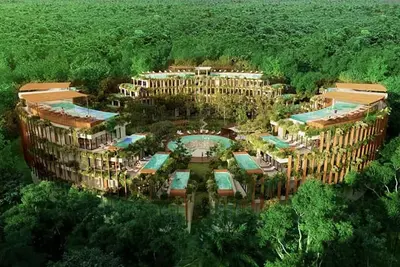 Image de Chic 2-bedroom penthouse with private pool, gym, WiFi, W/D & Concierge