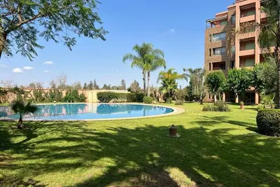 Image de Bel Appartement meublé avec Piscine, 'l'hivernage' à Marrakech