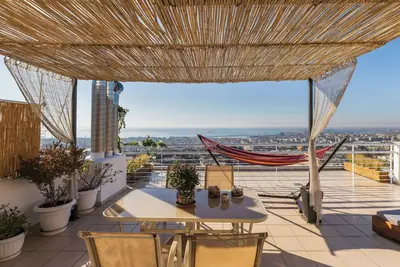 Image de City's Balcony with the best city view, Friends-inspired design, and parking