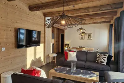 Image de Chalet lumineux à Arêches-Beaufort avec terrasse et cuisine équipée