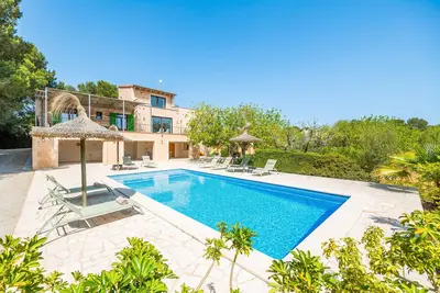 Image de Maison de campagne 'Romaní Des Figueral' avec piscine privée, Wi-Fi et climatisation