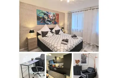 Image de Family freundliche geräumige Design-Wohnung mit Balkon im Zentrum - APOLONIAliving
