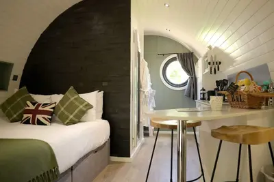 Image de Lodge-Prestige-Salle d'eau-Vue sur le bois