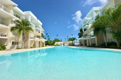 Image de Enjoyable apartment with pool view and close the beach