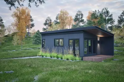 Image de Stylish One Bedroom Cabin at Woods & Co Weddings + Events