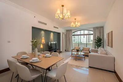 Image de Elegant 1bdr apartment in Palm Jumeirah view I Golden Mile