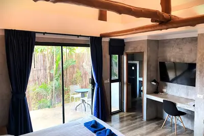 Image de Cozy Bungalow with Garden - Kitchen - Ac - WiFi - 5 min Walking to the Beach