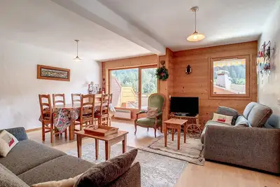 Image de Charmant appartement à La Clusaz avec terrasse, parking et wifi