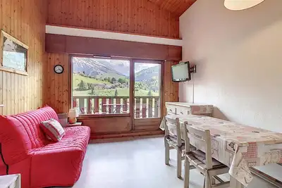 Image de Charmant appart 4 pers, balcon sud, garage, WiFi, La Clusaz