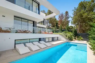 Image de Villas Pinares de San Antón, Saltwater pool, Sea, City, Mountain Views