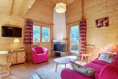 Image de Chalet confortable 6 pers avec cheminée, Wifi, animaux admis, parking - La Clusaz