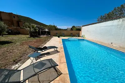 Image de Maison provençale avec jardin et piscine à Hyères, à 10 min des plages