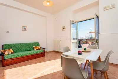 Image de Appartement 'Camia Etna House - Matrimoniale' avec vue sur mer, Wi-Fi et climatisation