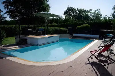 Image de Maloan – Maison climatisée avec piscine privée & cuisine extérieure en Dordogne