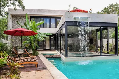 Image de Lovely 4br Villa | Private Pool |Aldea zama | Concierge Service
