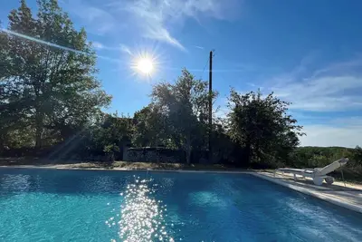 Image de Villa Saint-Cirq - Piscine, Nature 13p Esclauzels