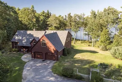 Image de Waterfront 4-bed 3-bath home 7 acres Phippsburg Maine sleeps 11