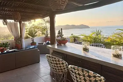 Image de Ocean and Mountainview Penthouse in Monterosa Complex on North side of Sayulita