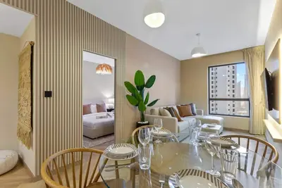 Image de Beachside Home on Jbr Walk with modern interiors