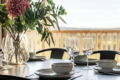 Image de Newly built luxury villa with sauna & stunning views - 10 minutes to the slopes