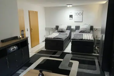 Image de Vacation apartment HĂĽckelhoven-Baal Adjustable box spring beds