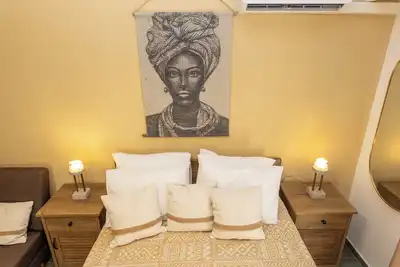Image de Charming 1-bedroom apartment in enchanting Athina with WiFi, Ac