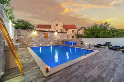 Image de Luxury Villa David with private boat, heated pool, whirlpool and sauna