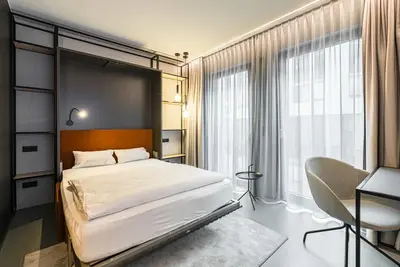 Arbio I Yuma Studio S with balcony Leipzig Hauptbahnhof