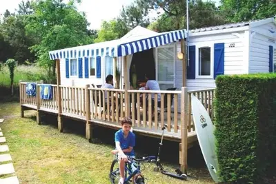 Image de ZEcamping espace aquatique animations locatif Tv Lv 35m2 6 pers