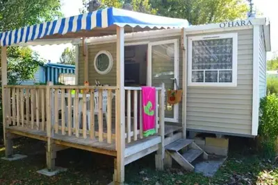 Image de ZEcamping parc aquatique pet friendly club enfant locatif Tv 16m2