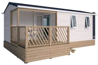 Image de ZEcamping familial parc aquatique animaux acceptés locatif Tv 5 pers