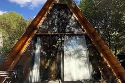 Cozy cabin in the forest of Tepoztlán! Ideal for rest and relaxation!