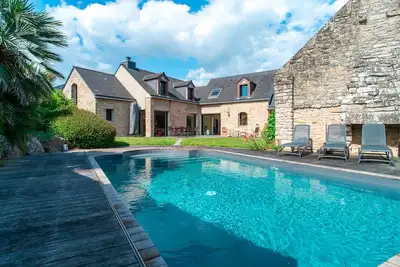 Image de L'Oasis Bretonne - Charmante maison avec piscine