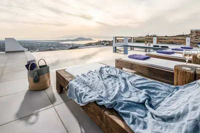 Image de Luxury Naxos Villa | Villa Chryssa | 4 Bedrooms | | Private Pool | Spacious Furnished Terrace | Prime Location | Parking Area | Agkidia