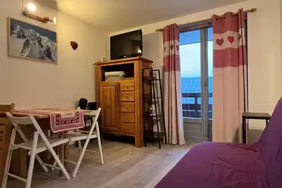 Image de Studio cosy à Samoëns - 4 pers, animaux admis, parking privé