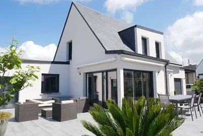 Image de Maison moderne à Étel, 4 ch, jardin privé, Wifi, animaux acceptés