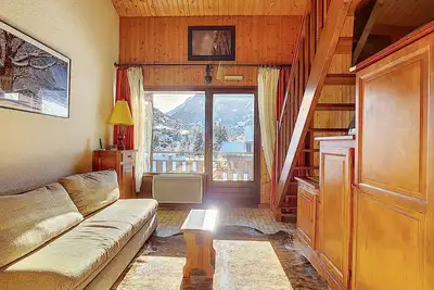 Image de Duplex cosy à La Clusaz, 6 pers, avec balcon, wifi et parking