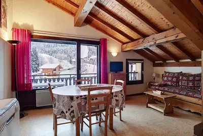 Image de Appartement 8 pers à La Clusaz, Wifi, animaux admis, parking