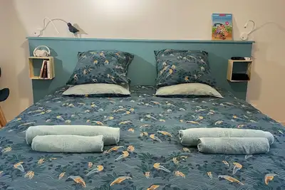 Image de Nouveauté 2025 : Maison de vacances avec jacuzzi - 200m plage, Gr34 et bourg