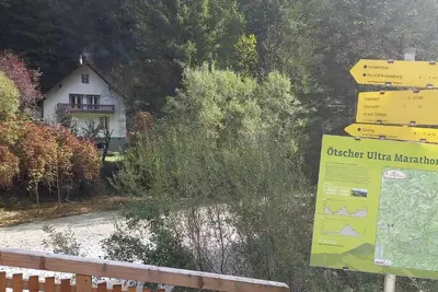 Image de Vacation home at the entrance to the Ötscher-Tormäuer Nature Park and on the banks of the Erlauf.