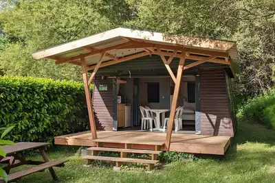 Image de Évasion Glamping en Dordogne – Cabanes Charmantes, Terrasse Privée, 4 Pers. , Nature & Détente