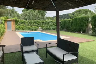 Image de Maison de vacances 'Your Pet-friendly Home In Sant Pol' avec vue sur la mer, Wi-Fi et climatisation