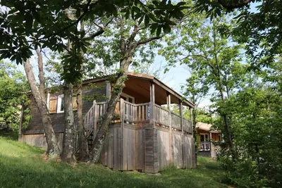 Image de Appartement 'Kevin- Mas Lachamp' avec vue sur la montagne, piscine partagée et climatisation