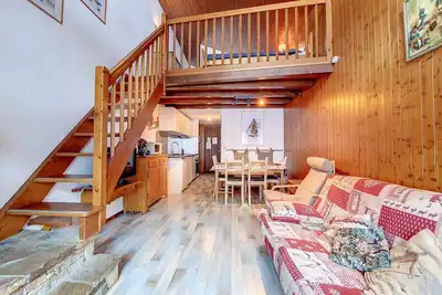 Image de Duplex à La Clusaz - 6 pers, Wi-Fi, Animaux Ok