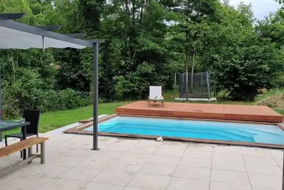 Image de Belle villa avec piscine et jardin arboré à 20 min des plages